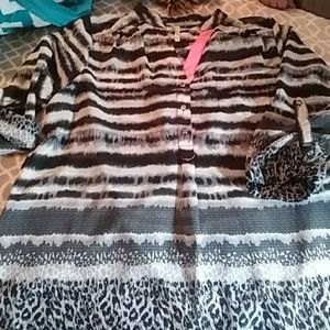 Live 4 truth woman's 1x silky blouse